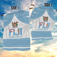 Custom Fiji Tapa Football Garden Flag Go Bula Boy!