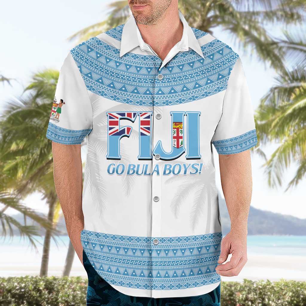 Custom Fiji Tapa Football Hawaiian Shirt Go Bula Boy! LT14 - Polynesian Pride