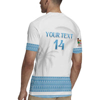 Custom Fiji Tapa Football Rugby Jersey Go Bula Boy!