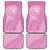 Custom New Zealand Silver Fern Rugby 2025 Car Mats All Black Aotearoa Maori Pink