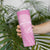 Custom New Zealand Silver Fern Rugby 2025 Skinny Tumbler All Black Aotearoa Maori Pink