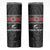 Custom New Zealand Silver Fern Rugby Skinny Tumbler All Black Maori Taniko Pattern