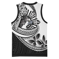 Philippines Eagle Sun Basketball Jersey Filipino Agila Polynesian Tattoo Black Color