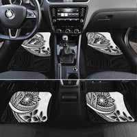 Philippines Eagle Sun Car Mats Filipino Agila Polynesian Tattoo Black Color