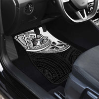Philippines Eagle Sun Car Mats Filipino Agila Polynesian Tattoo Black Color