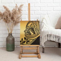 Philippines Eagle Sun Canvas Wall Art Filipino Agila Polynesian Tattoo Gold Color