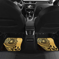 Philippines Eagle Sun Car Mats Filipino Agila Polynesian Tattoo Gold Color
