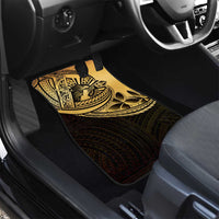 Philippines Eagle Sun Car Mats Filipino Agila Polynesian Tattoo Gold Color