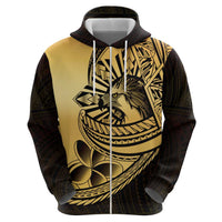 Philippines Eagle Sun Hoodie Filipino Agila Polynesian Tattoo Gold Color