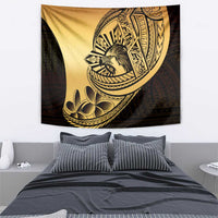 Philippines Eagle Sun Tapestry Filipino Agila Polynesian Tattoo Gold Color