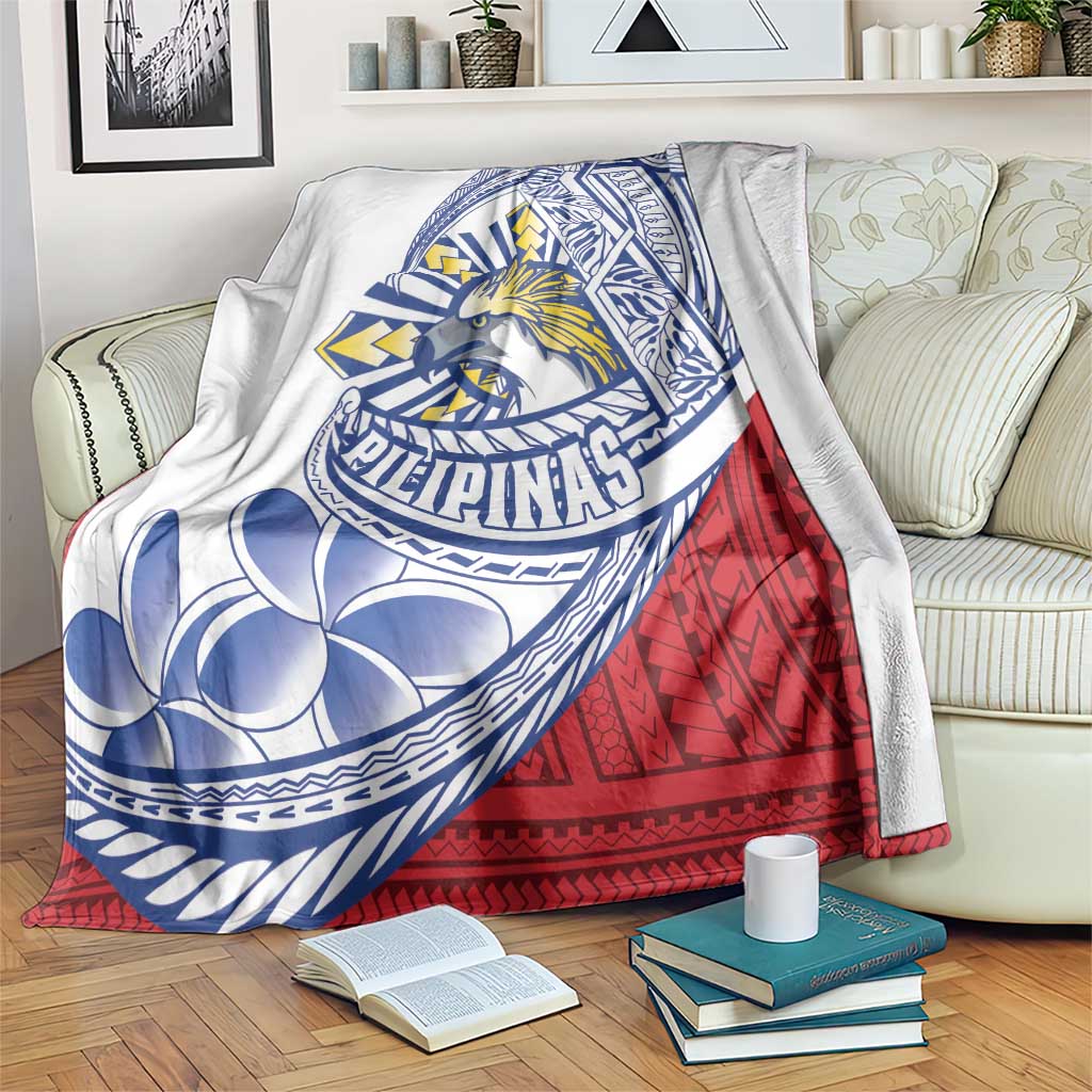 Philippines Eagle Sun Blanket Filipino Agila Polynesian Tattoo Flag Color