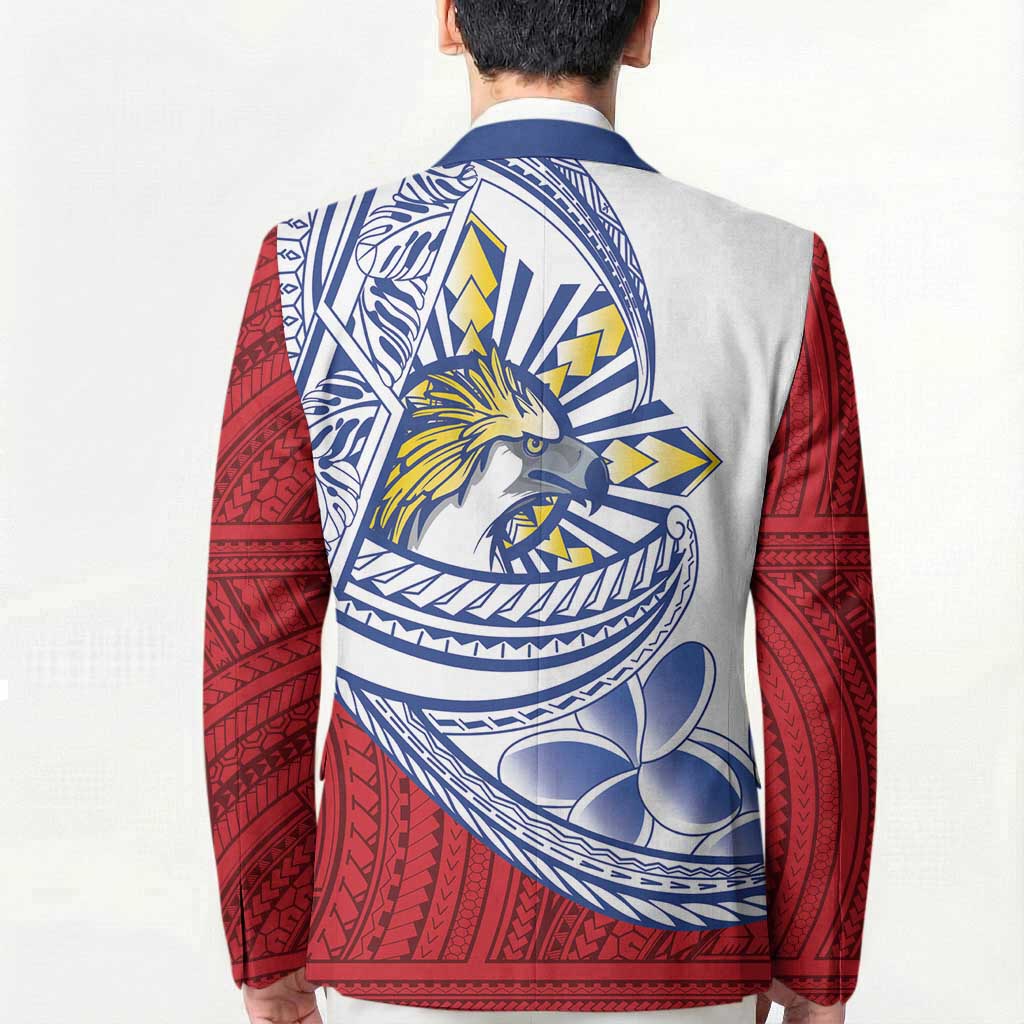 Philippines Eagle Sun Blazer Filipino Agila Polynesian Tattoo Flag Color