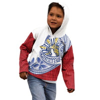 Philippines Eagle Sun Kid Hoodie Filipino Agila Polynesian Tattoo Flag Color