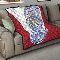 Philippines Eagle Sun Quilt Filipino Agila Polynesian Tattoo Flag Color
