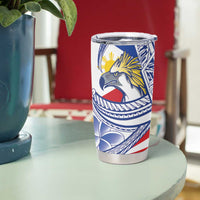Filipino American History Month Tumbler Cup Philippines Agila USA Eagle Mix Flag