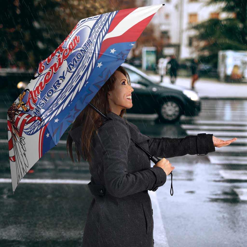 Filipino American History Month Umbrella Philippines Agila USA Eagle Mix Flag LT14 - Polynesian Pride