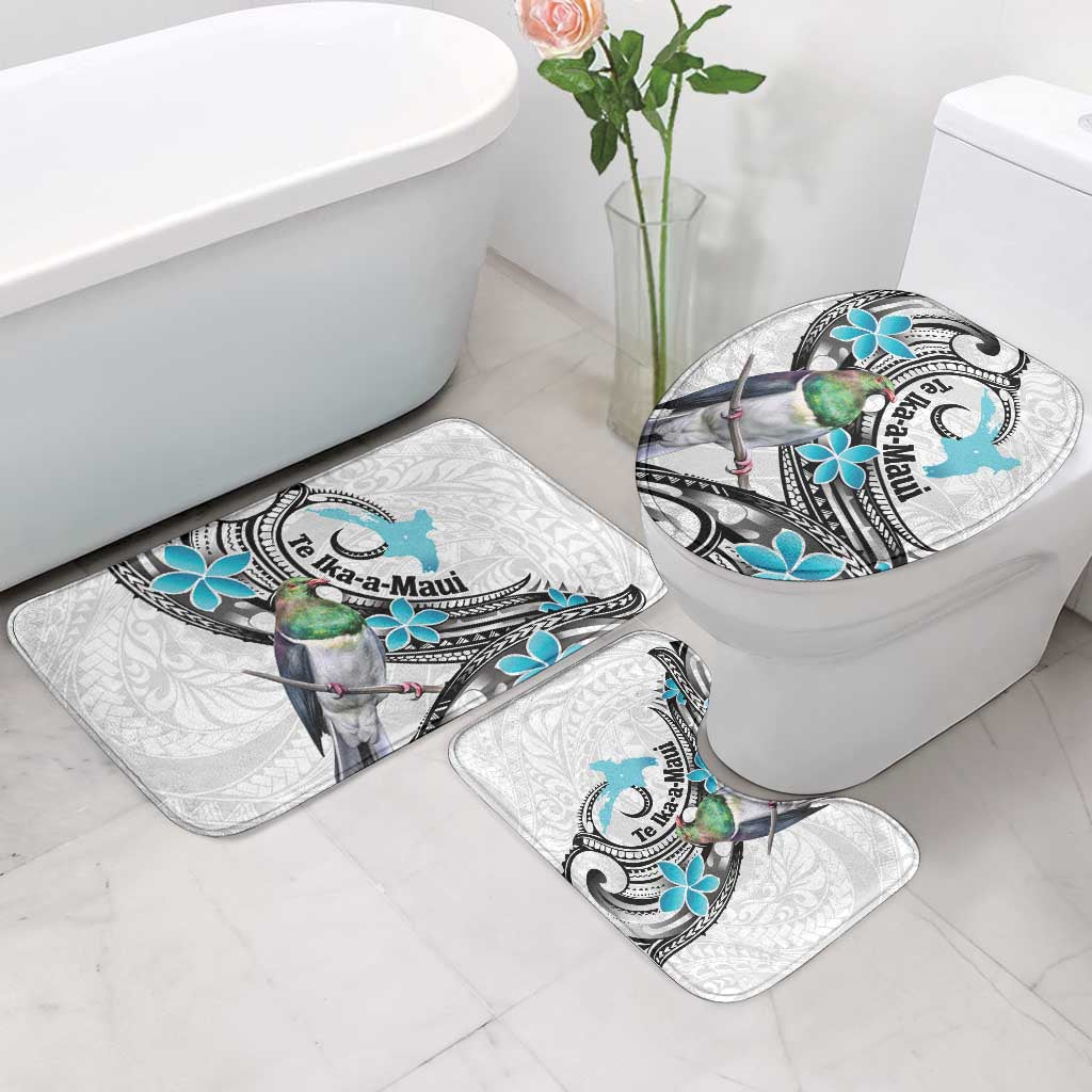 Aotearoa Te Ika-a-Maui Bathroom Set South Island Kekeru Maori Koru LT14 - Polynesian Pride