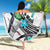 Aotearoa Te Ika-a-Maui Beach Blanket South Island Kekeru Maori Koru