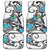 Aotearoa Te Ika-a-Maui Car Mats South Island Kekeru Maori Koru