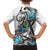 Aotearoa Te Ika-a-Maui Family Matching Tank Maxi Dress and Hawaiian Shirt South Island Kekeru Maori Koru