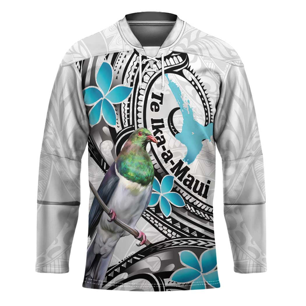 Aotearoa Te Ika-a-Maui Hockey Jersey South Island Kekeru Maori Koru - Polynesian Pride