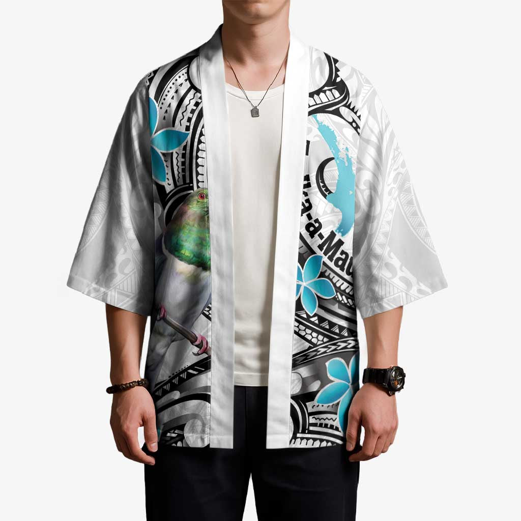 Aotearoa Te Ika-a-Maui Kimono South Island Kekeru Maori Koru - Polynesian Pride
