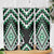 Green Aotearoa Taniko Poutama Patikitiki Skinny Tumbler
