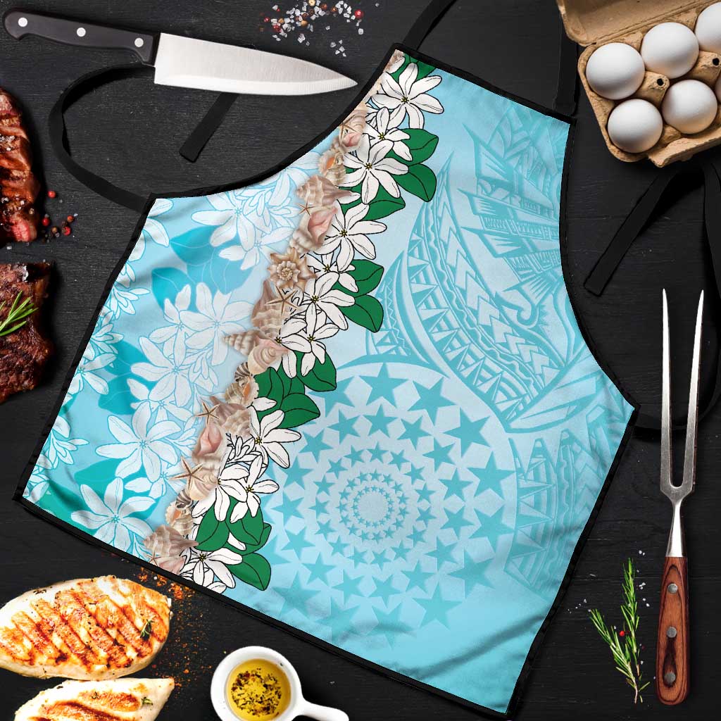 Cook Islands Tiare Maori With Conch Shell Apron Pasifika Fest Polynesian Tattoo Turquoise