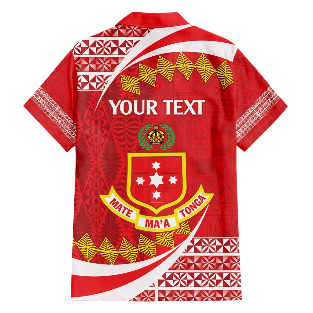 Personalised Kolisi Tonga College Atele Family Matching Off Shoulder Maxi Dress and Hawaiian Shirt Mate Maa Tonga 142 Years Anniversary LT14 - Polynesian Pride