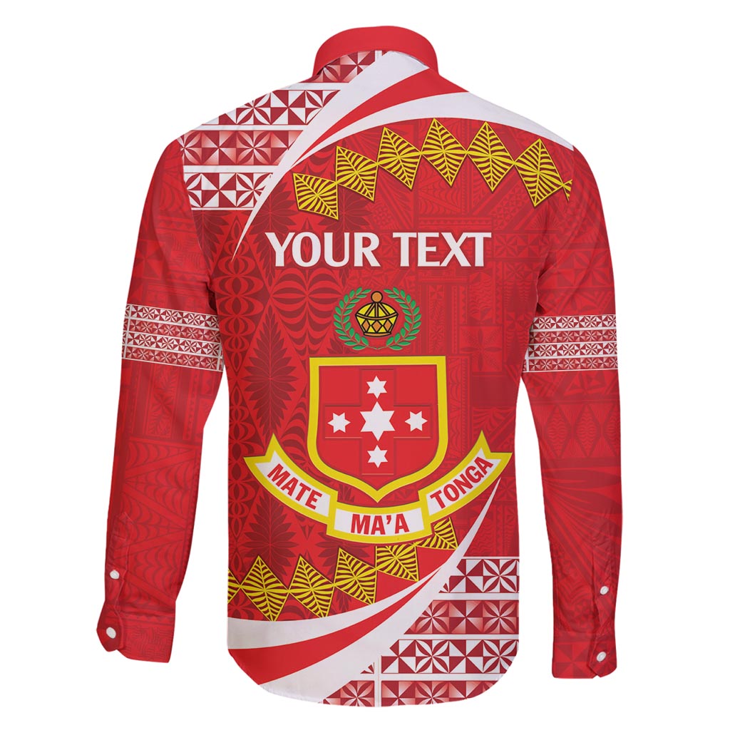 Personalised Kolisi Tonga College Atele Family Matching Tank Maxi Dress and Hawaiian Shirt Mate Maa Tonga 142 Years Anniversary LT14 - Polynesian Pride