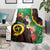 Long God Yumi Stanap Vanuatu Blanket Tropical Flowers Aboriginal Pattern