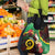 Long God Yumi Stanap Vanuatu Grocery Bag Tropical Flowers Aboriginal Pattern