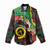 Long God Yumi Stanap Vanuatu Women Casual Shirt Tropical Flowers Aboriginal Pattern