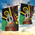 Tamtam Drum Vanuatu Garden Flag Boar Tusk Aboriginal Flag Style