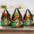 Tamtam Drum Vanuatu Grocery Bag Boar Tusk Aboriginal Flag Style