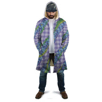 Hawaii Jade Vine Lei Cloak Aloha Palaka Motif - Purple - Polynesian Pride