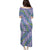 Hawaii Jade Vine Lei Puletasi Aloha Palaka Motif - Purple - Polynesian Pride