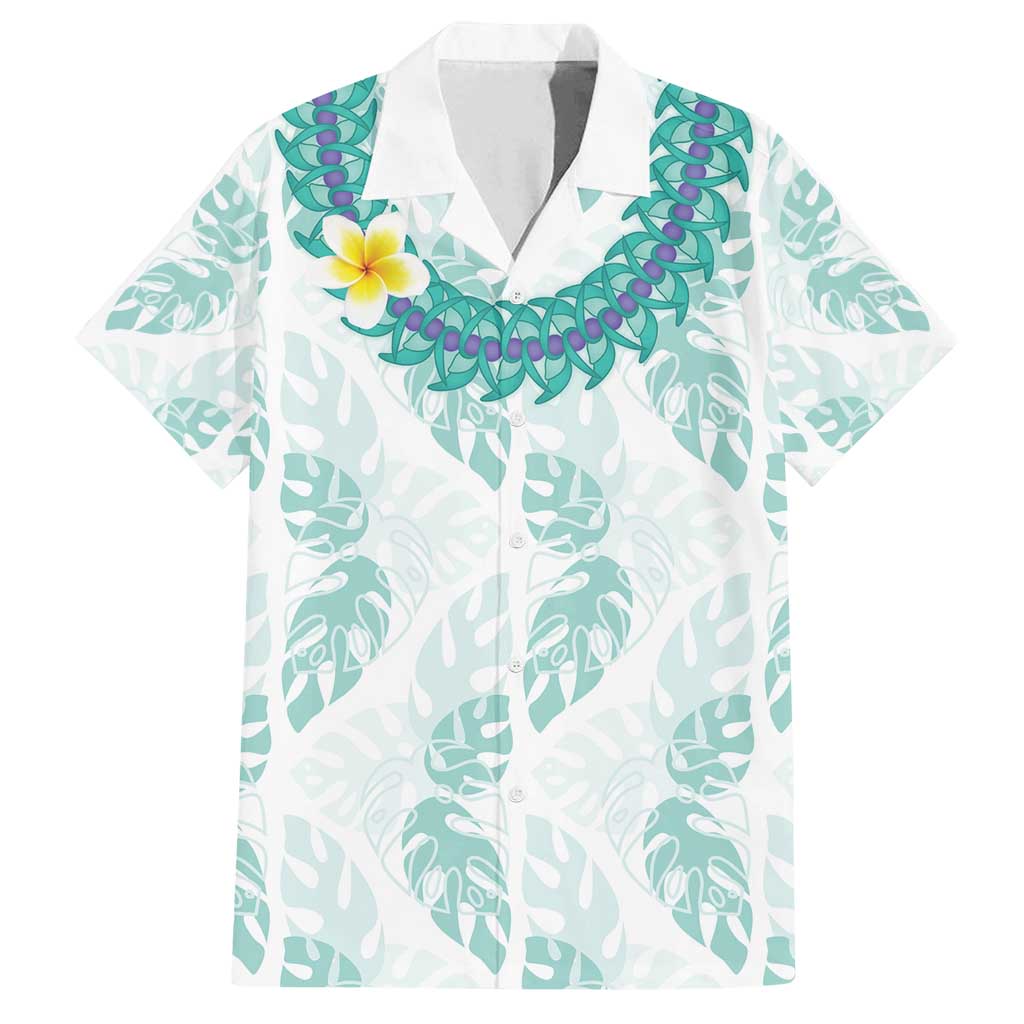 Jade Vine Lei Hawaii Family Matching Puletasi and Hawaiian Shirt Aloha Seamless Tropical Leaves - Polynesian Pride