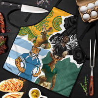 Rugby 2025 Championship Apron Southern Hemisphere Countries Mascots - Polynesian Pride