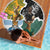 Rugby 2025 Championship Beach Blanket Southern Hemisphere Countries Mascots - Polynesian Pride