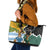 Rugby 2025 Championship Leather Tote Bag Southern Hemisphere Countries Mascots - Polynesian Pride