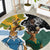 Rugby 2025 Championship Round Carpet Southern Hemisphere Countries Mascots - Polynesian Pride
