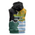 Personalised Rugby 2025 Championship Sleeveless Zip Hoodie Southern Hemisphere Countries Mascots - Polynesian Pride