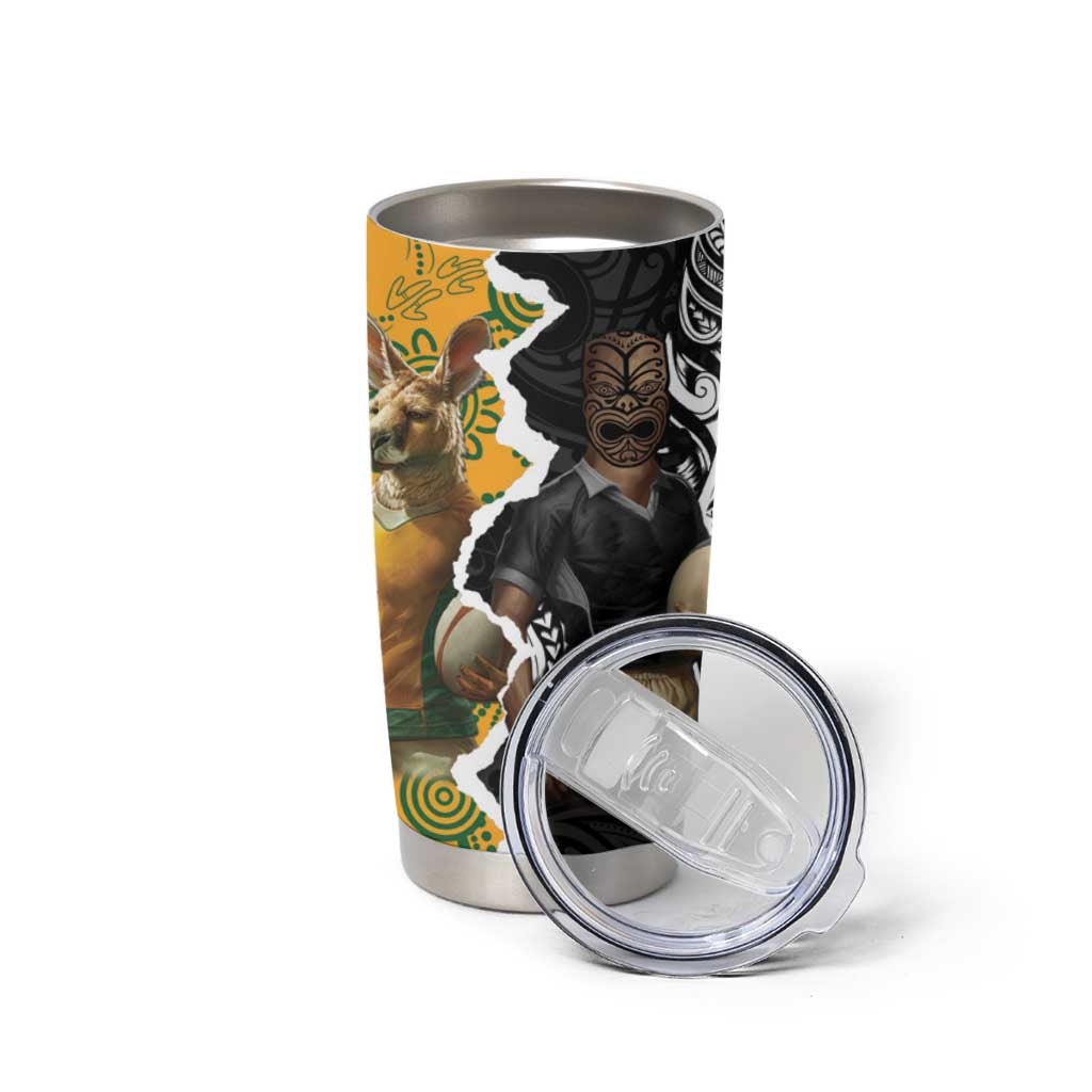 Rugby 2025 Championship Tumbler Cup Southern Hemisphere Countries Mascots LT14 - Polynesian Pride