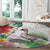 Aloha Hawaii Nene Goose Round Carpet Tropical Flowers Watercolor Stylized - Polynesian Pride