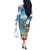 Aloha Hawaii Shaka Nene Goose Off The Shoulder Long Sleeve Dress Surfing Take It Easy - Polynesian Pride