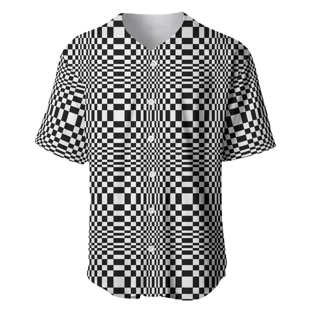 Black White Filipino Binakol Motifs Baseball Jersey Mabuhay Philippines Festival Kusikus Pattern LT14 Black - Polynesian Pride