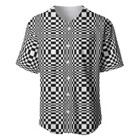 Black White Filipino Binakol Motifs Baseball Jersey Mabuhay Philippines Festival Kusikus Pattern LT14 Black - Polynesian Pride