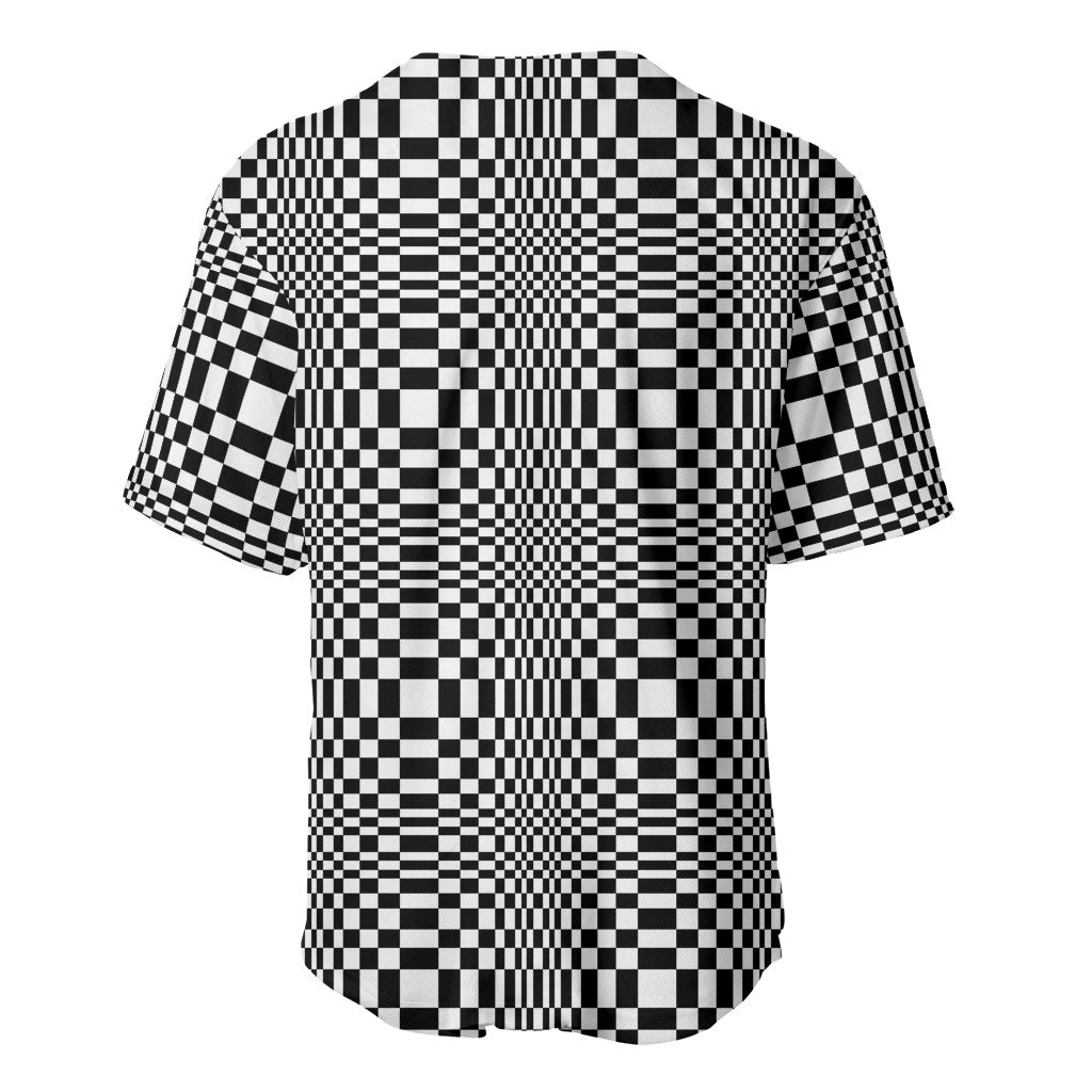 Black White Filipino Binakol Motifs Baseball Jersey Mabuhay Philippines Festival Kusikus Pattern LT14 - Polynesian Pride
