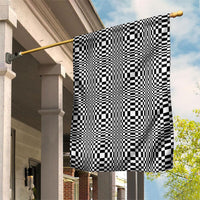 Black White Filipino Binakol Motifs Garden Flag Mabuhay Philippines Festival Kusikus Pattern LT14 House Flag Black - Polynesian Pride
